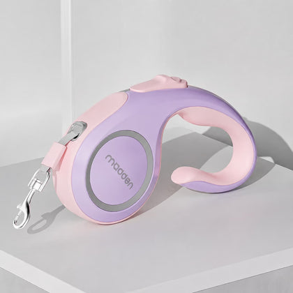 Heavy Duty Retractable Dog Leash, Reflective 360° Tangle-Free, 3m/5m | Traverseon
