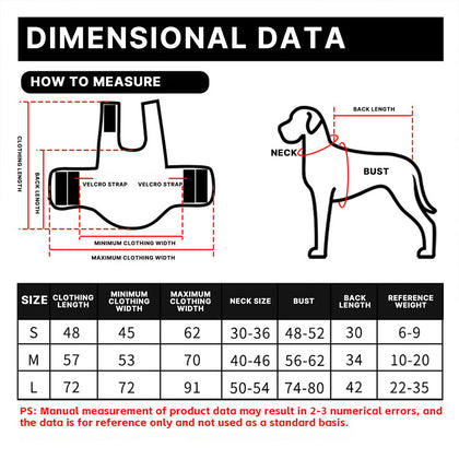Full Chest and Belly Protection Dog Swimming Life Vest