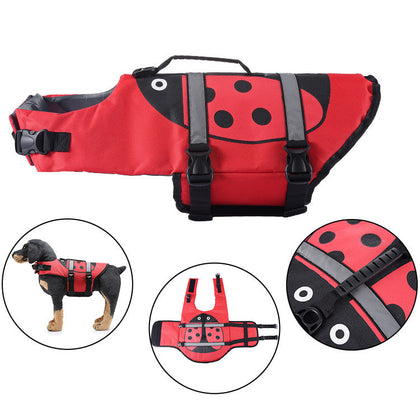 Full Chest and Belly Protection Dog Swimming Life Vest
