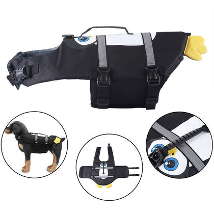 Full Chest and Belly Protection Dog Swimming Life Vest