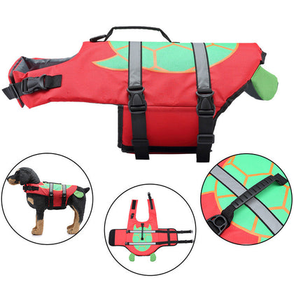 Full Chest and Belly Protection Dog Swimming Life Vest