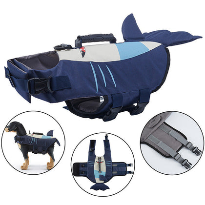 Full Chest and Belly Protection Dog Swimming Life Vest
