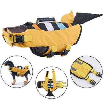 Full Chest and Belly Protection Dog Swimming Life Vest